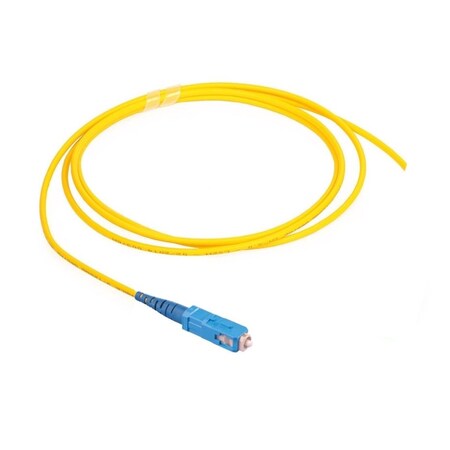 Commscope Fiber Optic Pigtail, Simplex, Singlemode, Sc/Upc To Stub, Yellow, 2 M 1920569-2